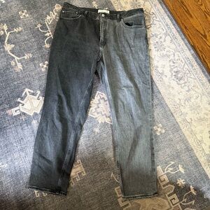 Abercrombie & Fitch color-block jeans